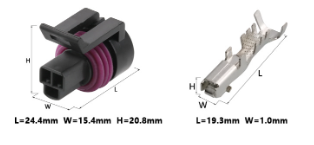 Giắc điện 3 pin áp suất nhiên liệu, hệ thống ISC